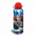 fľaša na vodu Avengers Botella Aluminio 500 ml - 3 mod Červená Sivá Modrá Aluminium (500 ml)