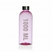 Vandflaske Versa Pink 1 L Akryl Stål polystyren 8,7 x 24,5 x 8,7 cm