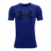 Ανδρική Μπλούζα με Κοντό Μανίκι Under Armour Tech Big Logo Μπλε
