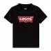 Børne Kortærmet T-shirt Levi's Batwing Boy Dark Sort