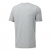 Men’s Short Sleeve T-Shirt Reebok Workout Ready Supremium Grey