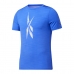 Koszulka z krótkim rękawem Męska Reebok Workout Ready Activchill Niebieski