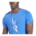 Koszulka z krótkim rękawem Męska Reebok Workout Ready Activchill Niebieski