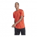 Vīriešu Krekls ar Īsām Piedurknēm Reebok Workout Ready Tech Oranžs