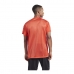 Ανδρική Μπλούζα με Κοντό Μανίκι Reebok Workout Ready Tech Πορτοκαλί