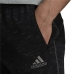 Pantalón Largo Deportivo Adidas Essentials Mélange Negro Hombre