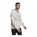 Vyriškas džemperis su gobtuvu Adidas Giant Rusvai gelsva