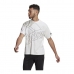 Kortærmet T-shirt til Mænd Adidas Giant Logo Hvid
