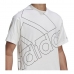 Vyriški marškinėliai su trumpomis rankovėmis Adidas Giant Logo Balta