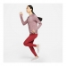 Tee-shirt Manches Longues Femme Nike Pacer Saumon