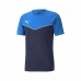 Tricou cu Mânecă Scurtă pentru Copii Puma  Individual Rise Blue Albastru