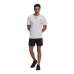 Men’s Short Sleeve T-Shirt Adidas Essentials Gradient White