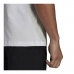 T-shirt med kortärm Herr Adidas Essentials Gradient Vit
