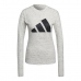 Långärmad t-shirt Dam Adidas Icons Winners 2.0 Vit