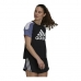 Дамска тениска с къс ръкав Adidas Sportswear Colorblock Черен