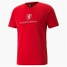 Herren Kurzarm-T-Shirt Puma Race Graphic Rot