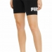 Dámske športový elastické nohavice Puma Essentials Logo Čierna