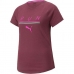 Sieviešu Krekls ar Īsām Piedurknēm Puma Run 5K Logo