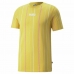 Мъжка тениска с къс ръкав Puma Modern Basics Stripe M Жълт