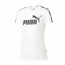 Short-sleeve Sports T-shirt Puma Power Tee W White