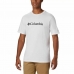 Men’s Short Sleeve T-Shirt Columbia  Basic Logo White Men