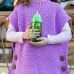 Бутылка с водой Laken OBY Princess Розовый Пластик (0,45 L)