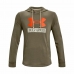 Bluza z kapturem Męska Under Armour  Hoodie  Khaki