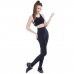 Dámske športový elastické nohavice Divinas Apple Skin Happy Dance 2342ATC Čierna