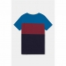 Moška Majica za Nogomet z Kratkimi Rokavi F.C. Barcelona Modra