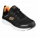 Pánske športové topánky Skechers Relaxed Fit D'Lux Walker Čierna