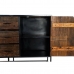 Sivupöytä DKD Home Decor Puu Metalli Mangopuu (140 x 43 x 91 cm)
