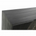 Sidebord DKD Home Decor Svart Flerfarget Gyllen Metall Treverk av mangotre 160 x 45 x 75 cm