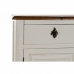 Credenza DKD Home Decor   140 x 45 x 90 cm Marrone Bianco Marrone scuro Legno di paulownia