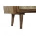 Sivupöytä DKD Home Decor Rottinki Mangopuu (150.5 x 40.5 x 86 cm)