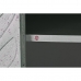 Шкаф DKD Home Decor Метал Дървен цвят тюркоаз Бял (106 x 48 x 208 cm)