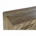 Sidebord DKD Home Decor Svart Metall Treverk av mangotre (140 x 40 x 93 cm)