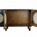 Tálalószekrény DKD Home Decor Fekete Természetes Rattan Mangófa (150 x 40 x 65 cm)