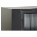 Bufete DKD Home Decor Melns Stikls Bronza MDF (120 x 38 x 100 cm)