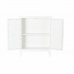 Príborník DKD Home Decor Biela Zrkadlo Jedľa MDF (80 x 35 x 102 cm)
