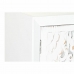 Príborník DKD Home Decor Biela Zrkadlo Jedľa MDF (80 x 35 x 102 cm)