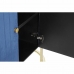 Ormarić za hodnik DKD Home Decor Plava zlatan Bijela Mramor (120 x 48 x 85 cm)
