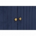 Skänk DKD Home Decor Blå Gyllene Vit Marmor (120 x 48 x 85 cm)