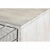 Príborník DKD Home Decor   155 x 40 x 85 cm Kov Biela Mangové drevo