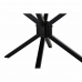 Tavolo da Pranzo DKD Home Decor 127 x 127 x 75 cm Naturale Nero Metallo Alluminio Legno di mango