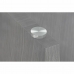 Трапезна маса DKD Home Decor Кристал Сив Метал Прозрачен 160 x 90 x 75 cm 30 x 40 cm Дървен MDF