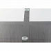 Masă de Sufragerie DKD Home Decor Geam Gri Metal Transparent 160 x 90 x 75 cm 30 x 40 cm Lemn MDF