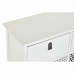 Chest of drawers DKD Home Decor Grey White Paolownia wood (68 x 25 x 62 cm)