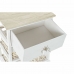 Ladenkast DKD Home Decor Natuurlijk Wit vlechtwerk Paulownia hout (40 x 29 x 58,5 cm)