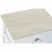 Chest of drawers DKD Home Decor Natural White wicker Paolownia wood (40 x 29 x 42,5 cm)