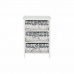 Cassettiera DKD Home Decor Azzurro Bianco vimini Legno di  paulownia (40 x 29 x 59 cm)